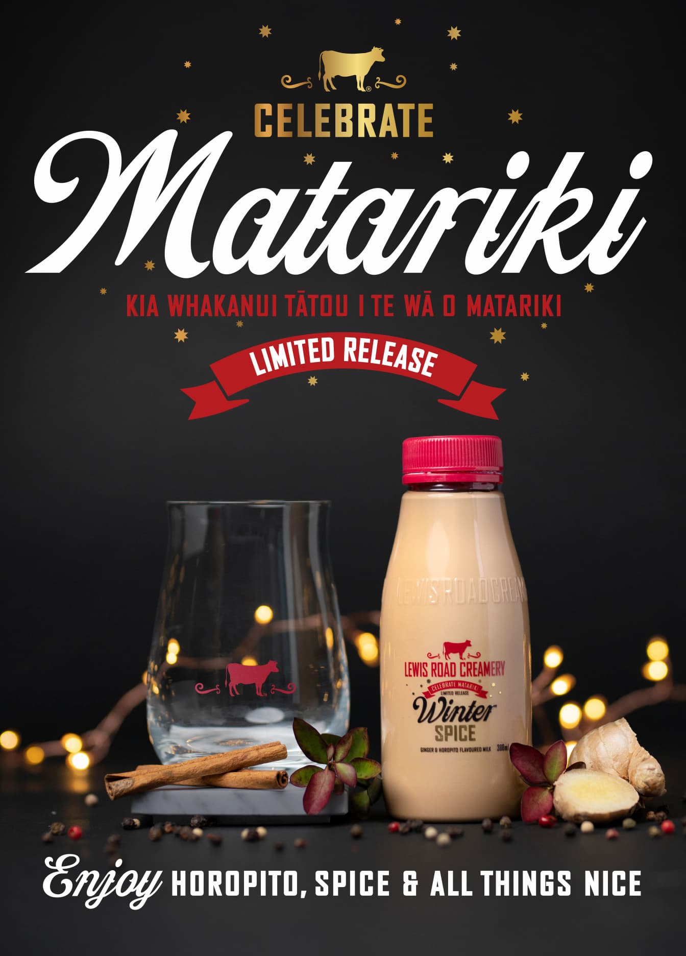 Lewis Road Matariki Milk with spices